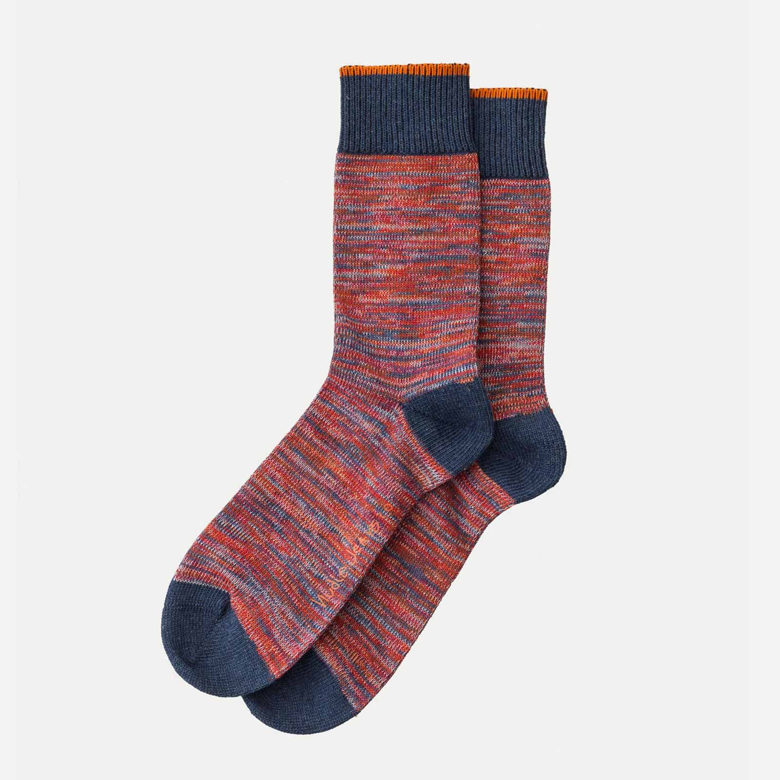 Rasmusson Multi Yarn Socks red