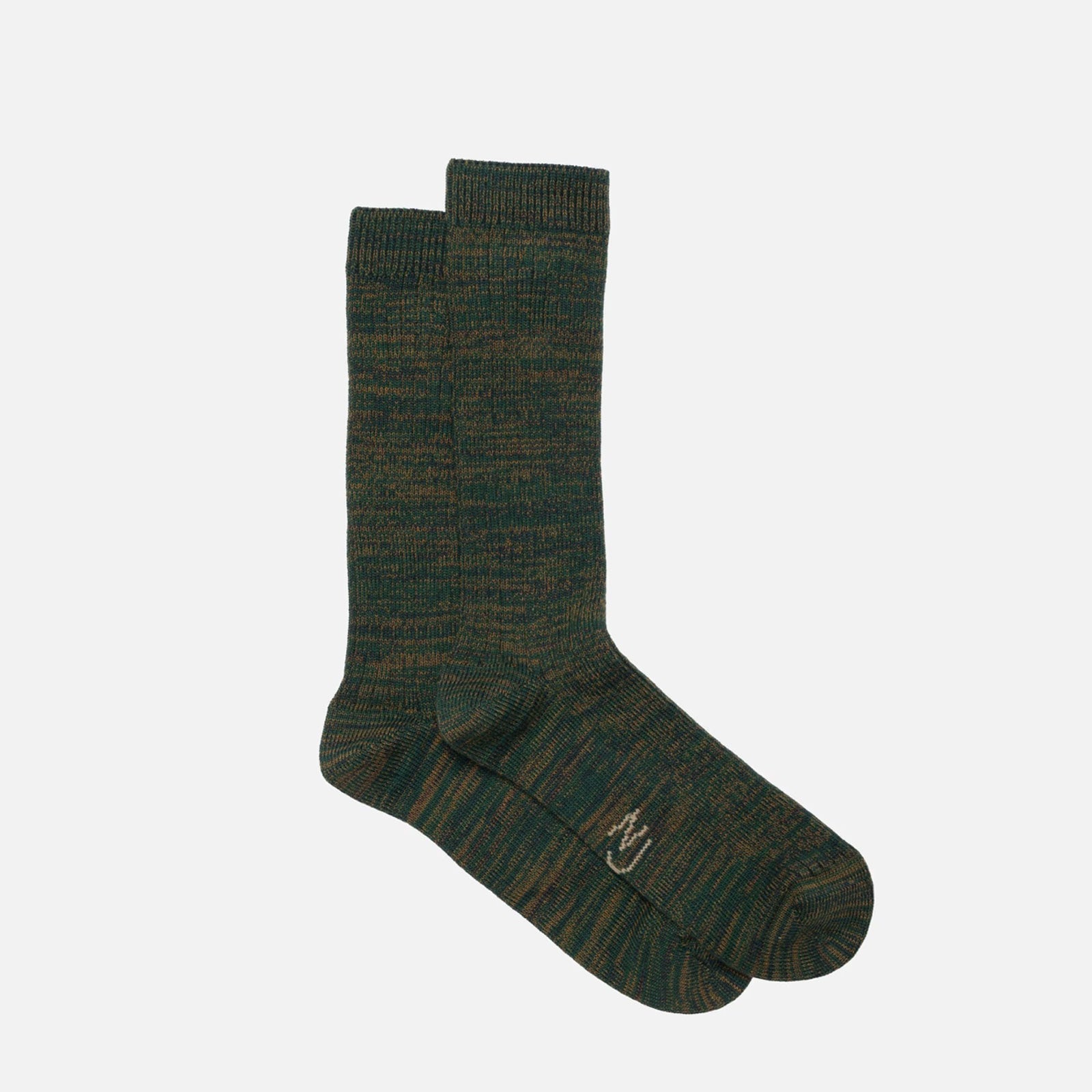 Rasmusson Women Rib Socks green mel