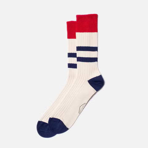 Rib Socks W04 offwhite