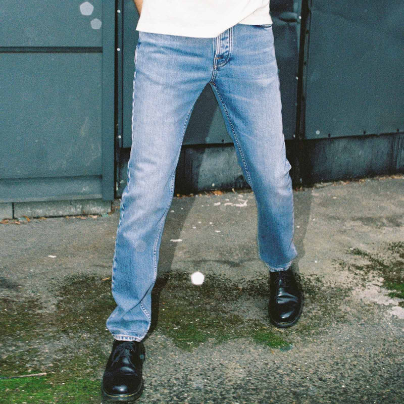 Solid Ollie Jeans worn vintage