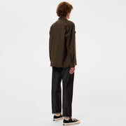 Vincent Melange Board Shirt green melange