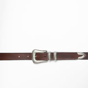 Western Silver Belt dark brown Nudie Jeans