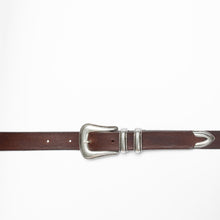 Western Silver Belt dark brown Nudie Jeans