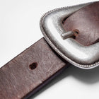 Western Silver Belt dark brown Nudie Jeans