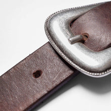 Western Silver Belt dark brown Nudie Jeans