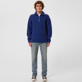 August Zip Pullover B48 royal blue