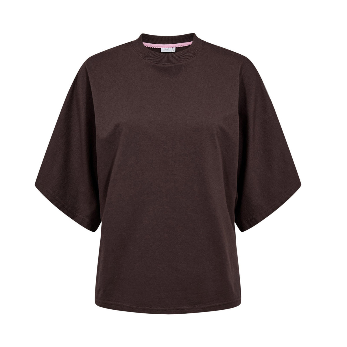 NUANSA Batsleeve T-Shirt black coffe