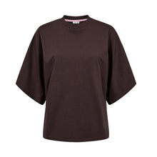 NUANSA Batsleeve T-Shirt black coffe