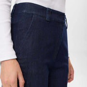 NUAletta Pants 705615 dark blue denim