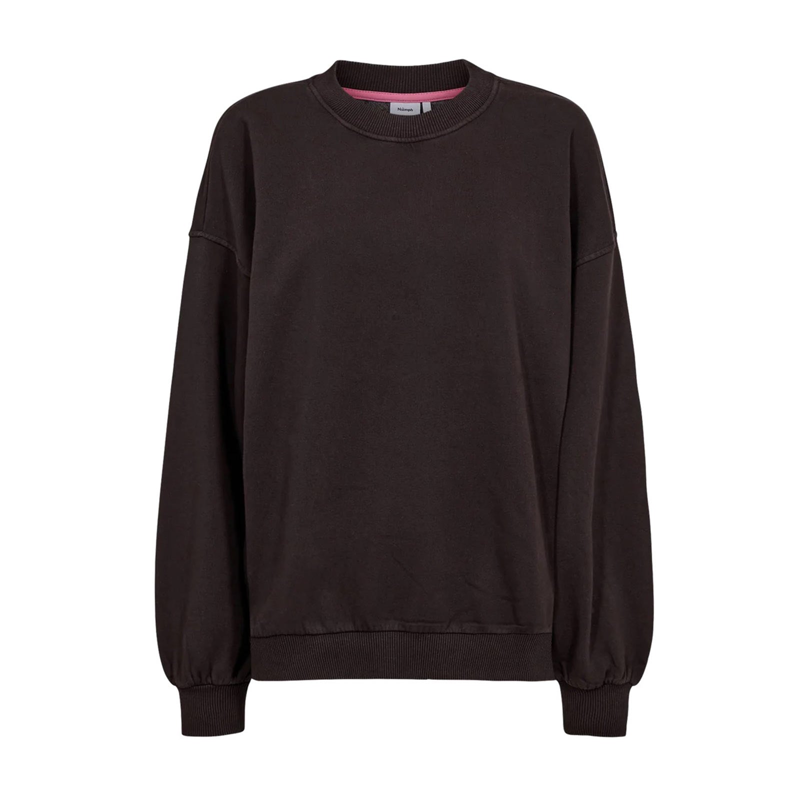 NUBISSA Oversized Sweat black cofee