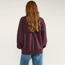 NUBISSA Oversized Sweat fig