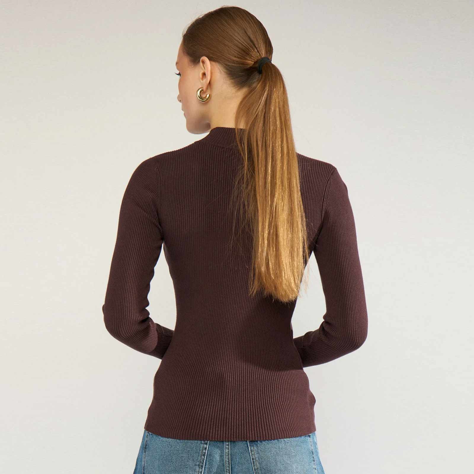 NUBia Pullover black coffee