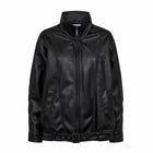 NUBika Oversize PU Jacket caviar
