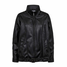 NUBika Oversize PU Jacket caviar