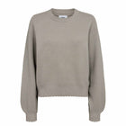 NUBir Solid Pullover gray morning
