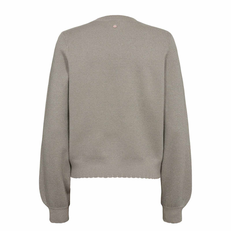 NUBir Solid Pullover gray morning