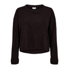 NUMicy Oversize Blouse black coffee