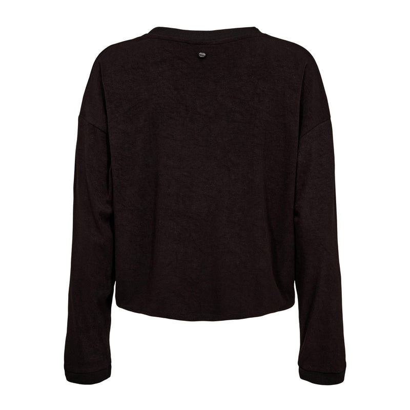 NUMicy Oversize Blouse black coffee