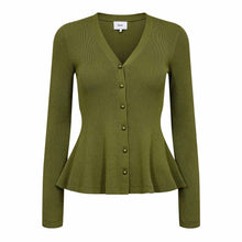 NUNusira Cardigan calla green