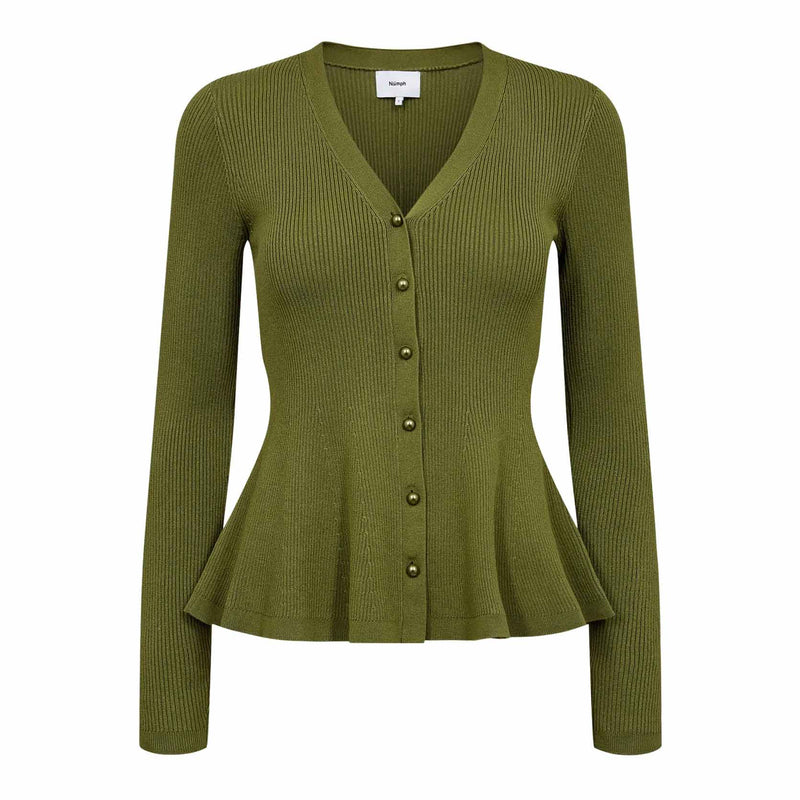 NUNusira Cardigan calla green