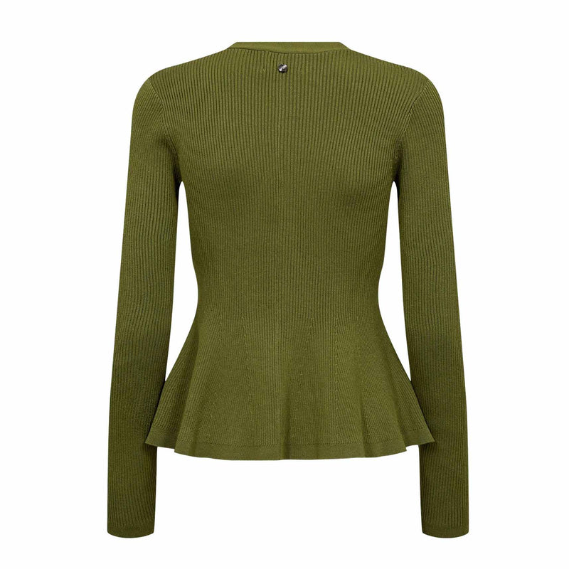 NUNusira Cardigan calla green