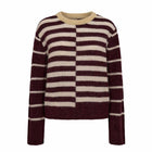 NURiette Block Stripe Pullover fig
