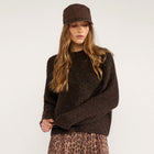 NUZindi Pullover black coffee
