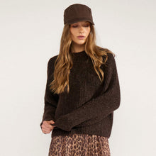 NUZindi Pullover black coffee