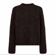 NUZindi Pullover black coffee