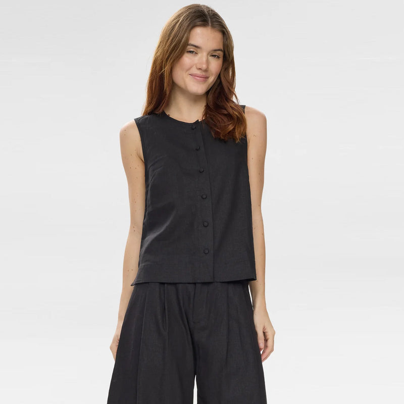 Nualani Vest caviar Nümph