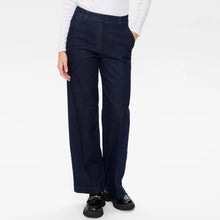 Nualetta Pants dark blue denim