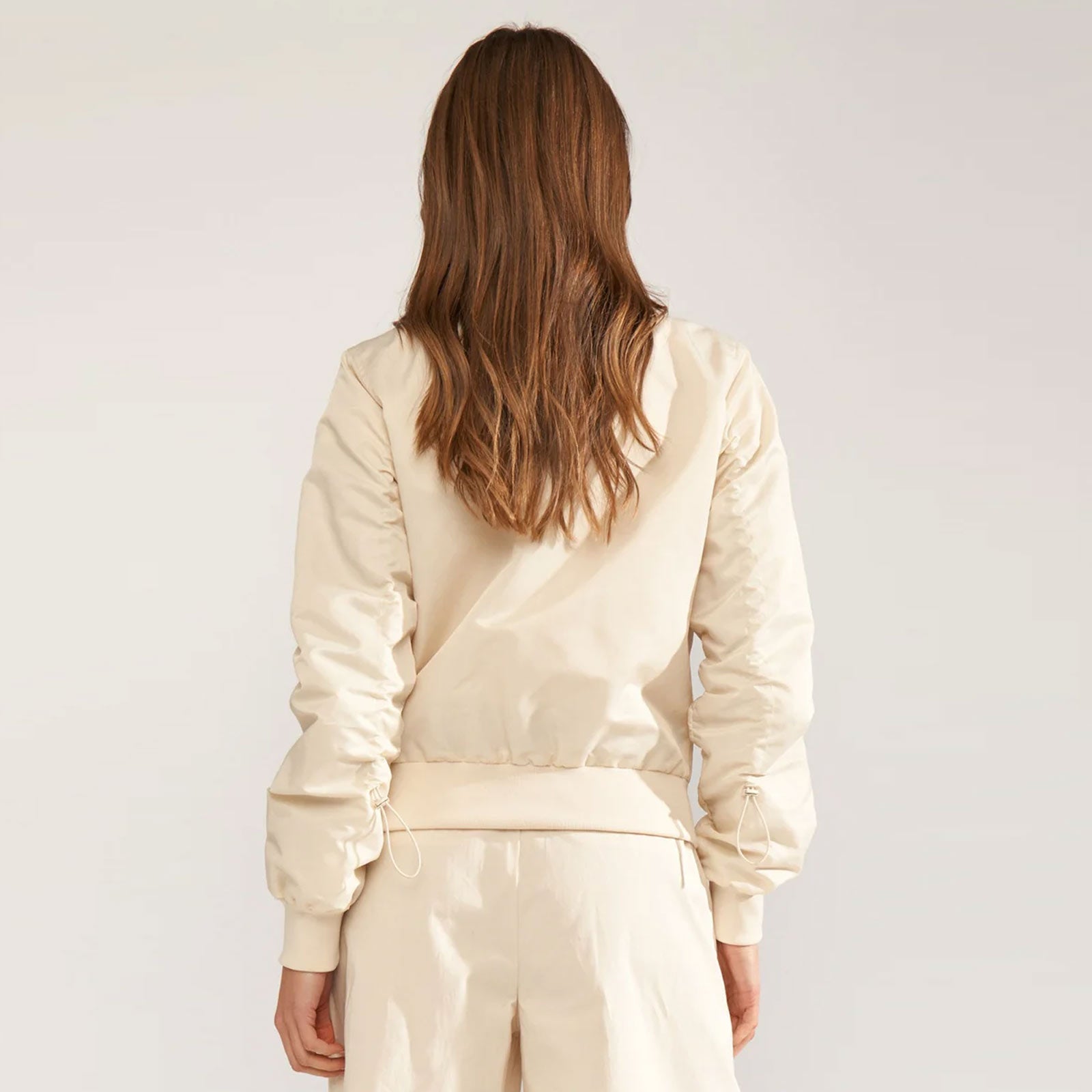 Nualisandra Bomber jacket whitecap gray Nümph