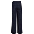 Nuamber HR Wide Jeans dark blue denim