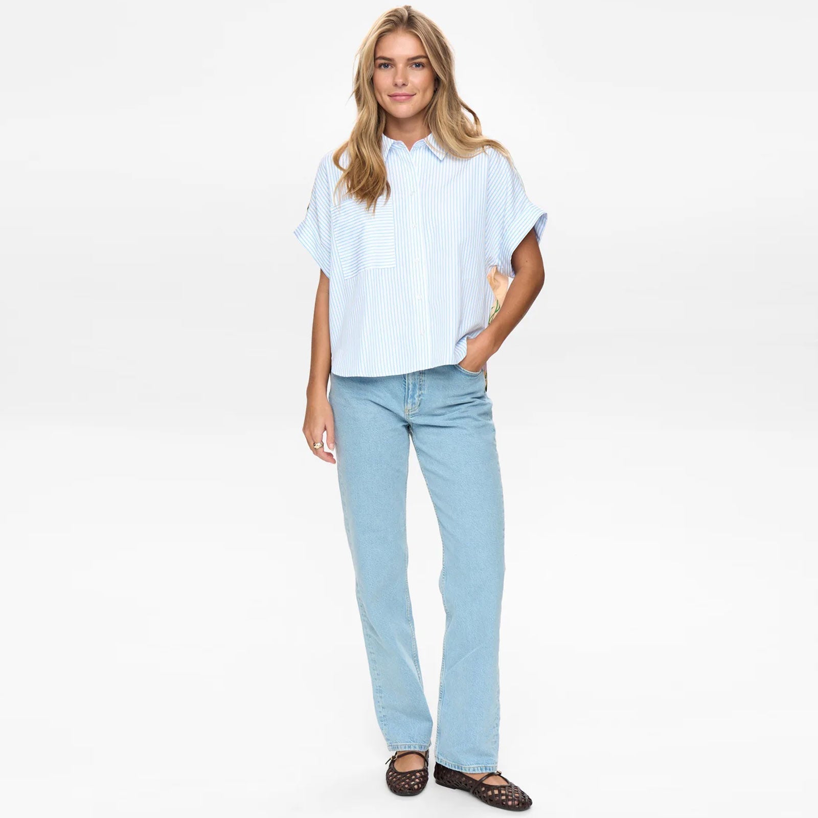 Nuashley Shirt airy blue Nümph