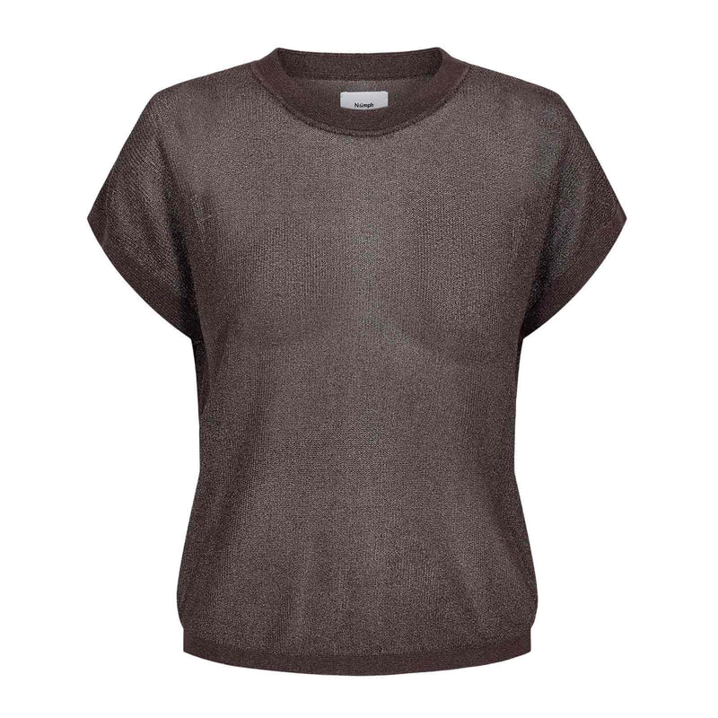 Nuceria S/S Pullover chocolate plum