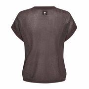 Nuceria S/S Pullover chocolate plum