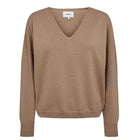 Nudayletta Lurex V-Neck Pullover silver mink