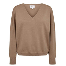 Nudayletta Lurex V-Neck Pullover silver mink