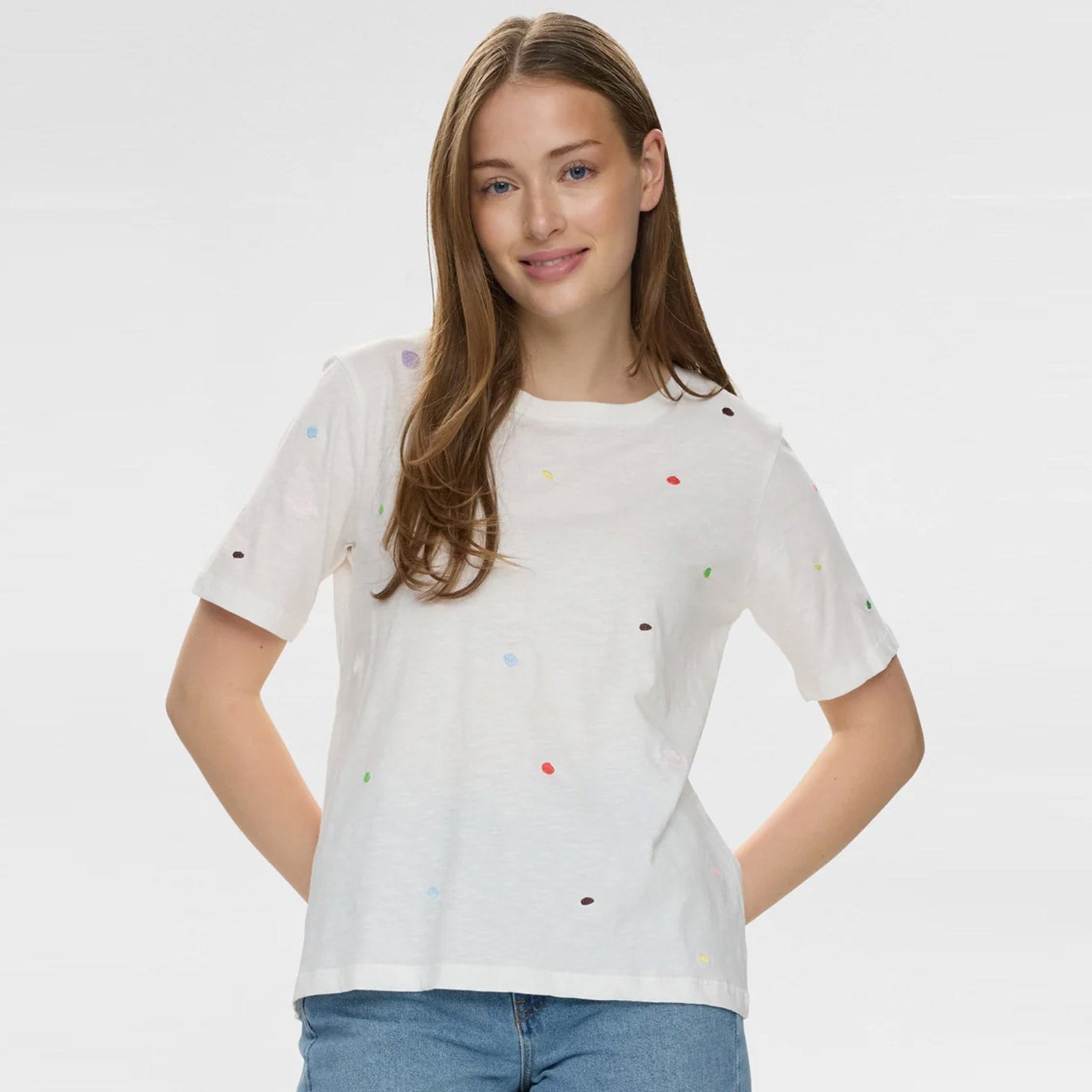 Nudelora T-Shirt cloud dancer Nümph