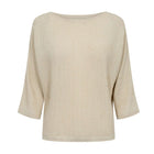 Nudinea Top whitecap gray
