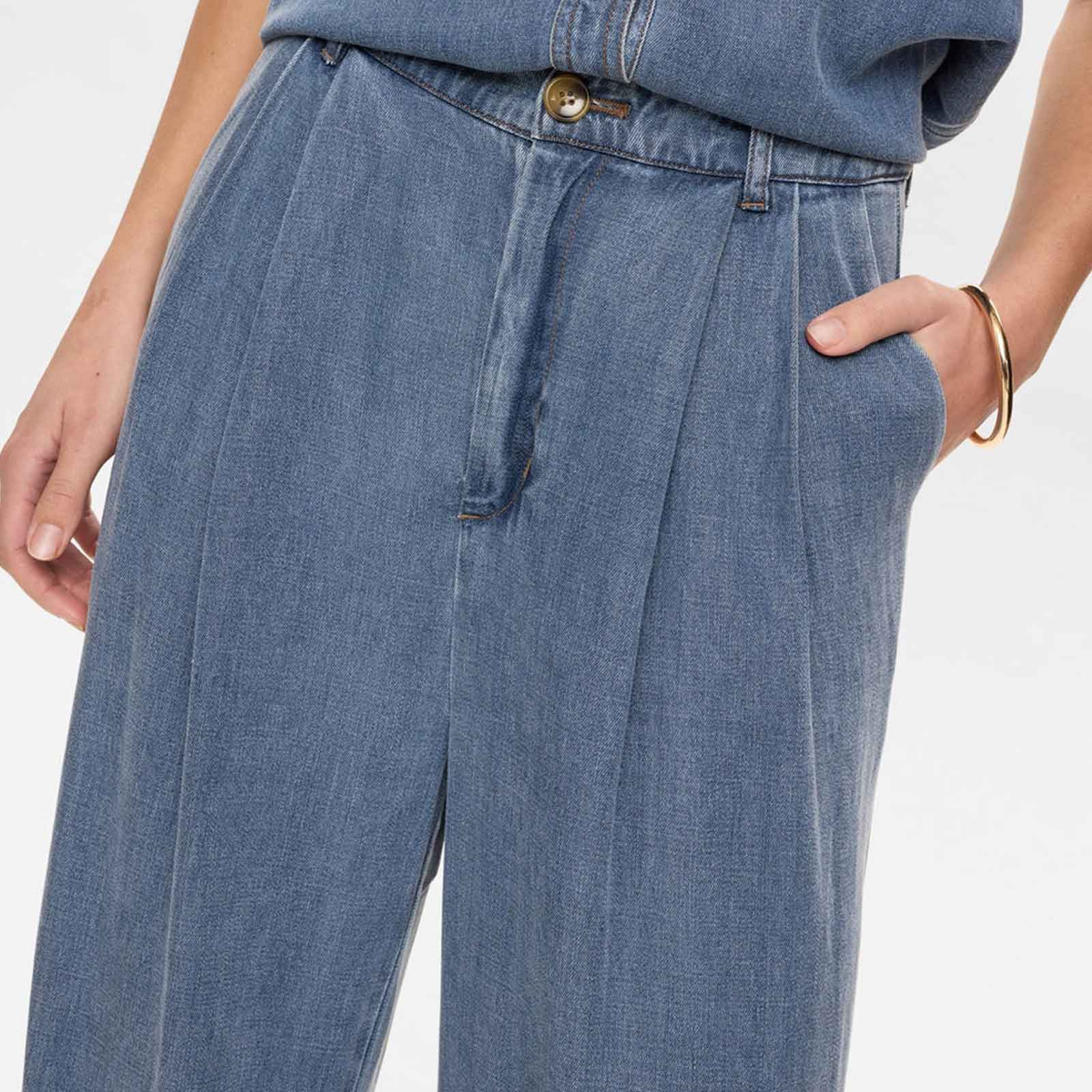 Nuelida Pants snow washed denim Nümph