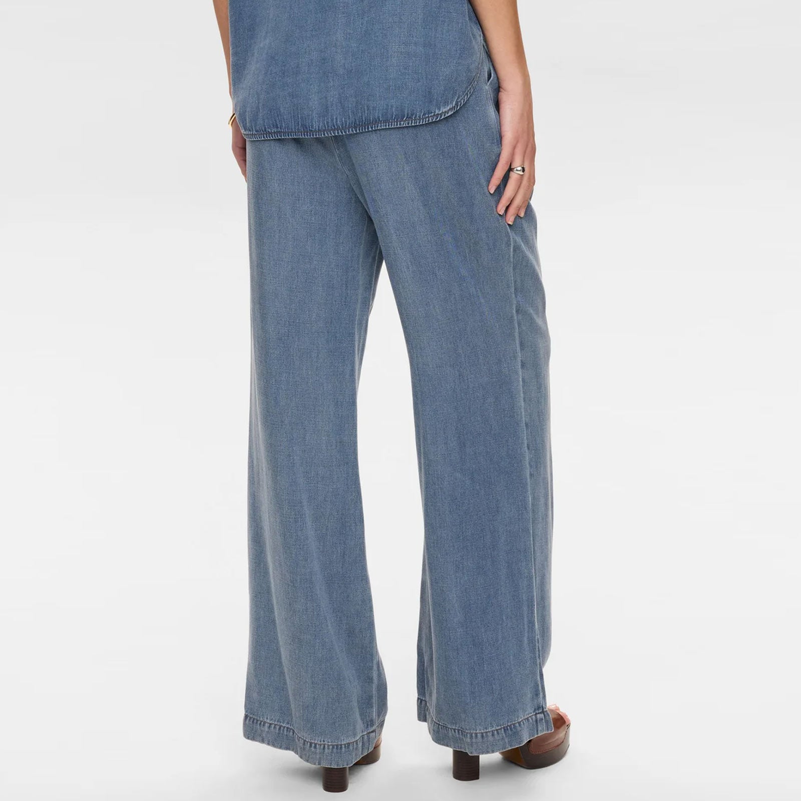 Nuelida Pants snow washed denim Nümph