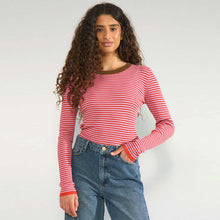 Nufilina Pullover purple rose
