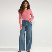 Nufilina Pullover purple rose