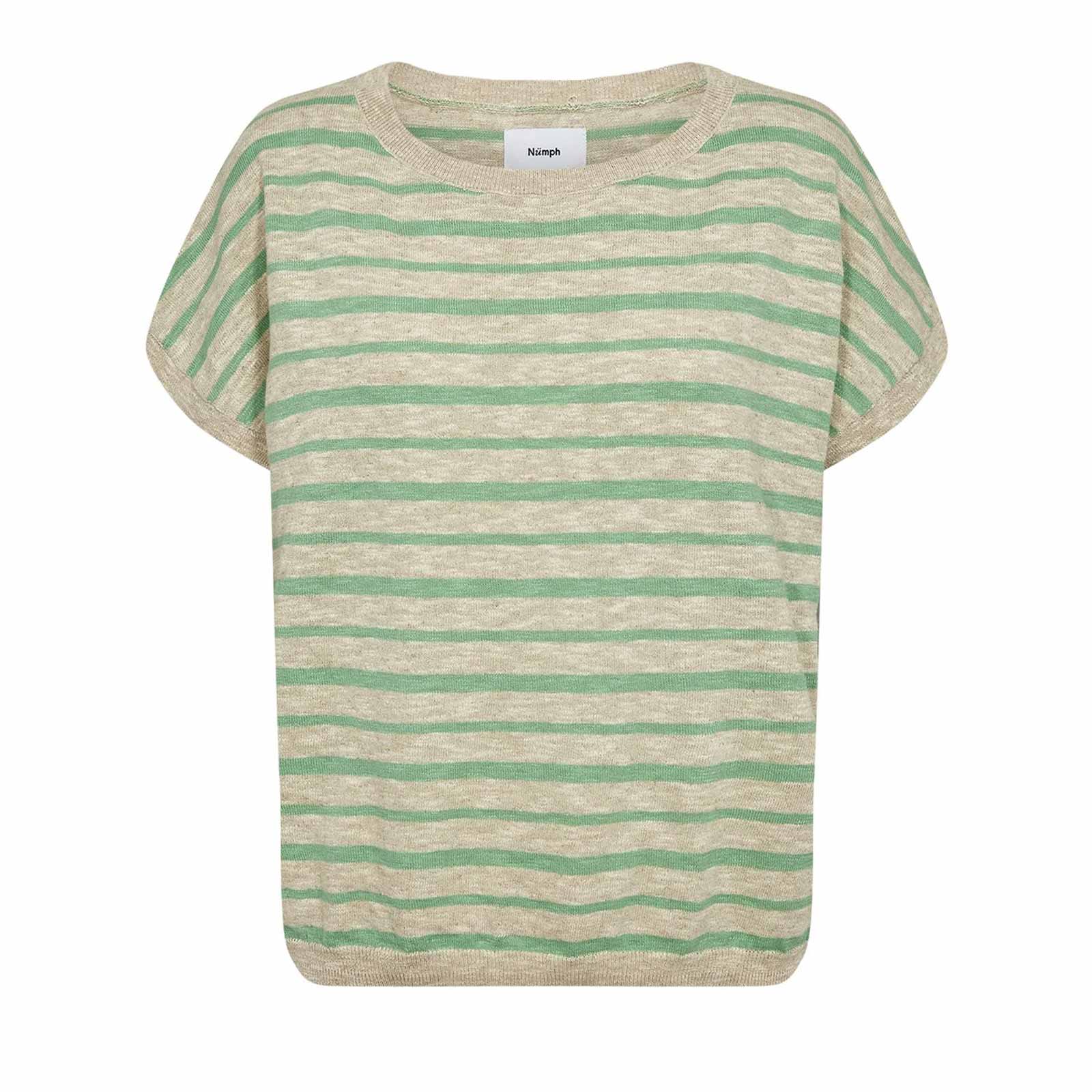 Nukiki Boatneck Pullover absinthe green Nümph