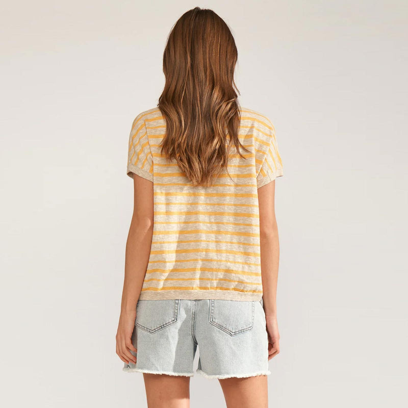 Nukiki Boatneck Pullover marigold Nümph