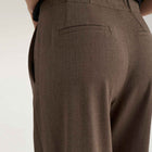 Nulippa Straight Pants chocolate plum