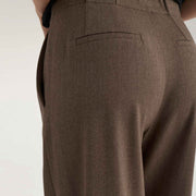 Nulippa Straight Pants chocolate plum