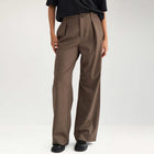 Nulippa Straight Pants chocolate plum