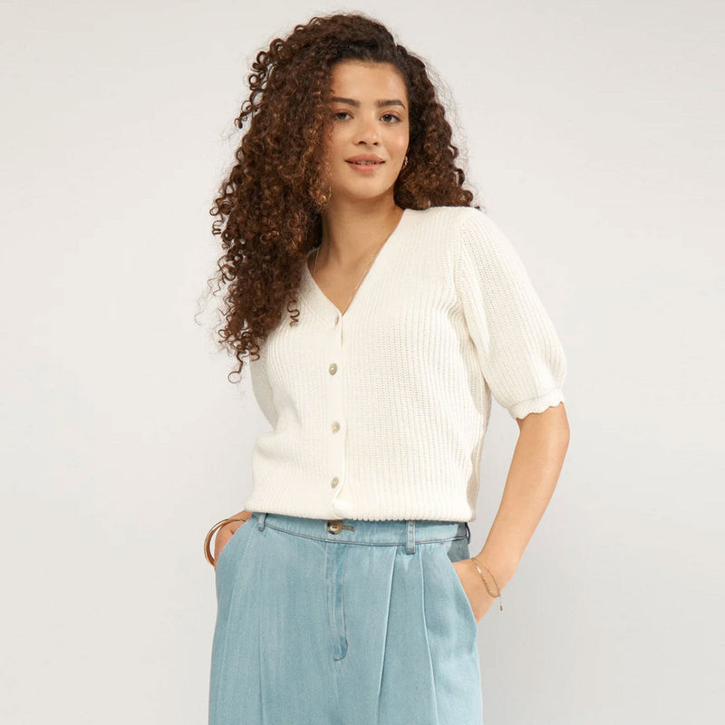 Numarley Cardigan cloud dancer Nümph